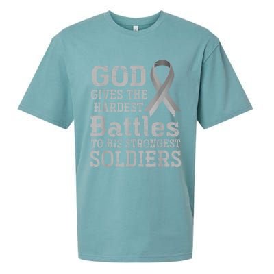 Lung Cancer Fighter Christian Lung Cancer Awareness Sueded Cloud Jersey T-Shirt