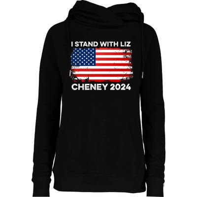 Liz Cheney For President Gop 2024 Election Vote Usa America Womens Funnel Neck Pullover Hood