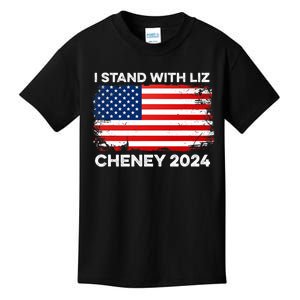 Liz Cheney For President Gop 2024 Election Vote Usa America Kids T-Shirt