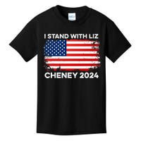 Liz Cheney For President Gop 2024 Election Vote Usa America Kids T-Shirt