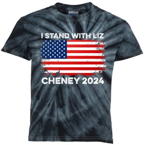 Liz Cheney For President Gop 2024 Election Vote Usa America Kids Tie-Dye T-Shirt