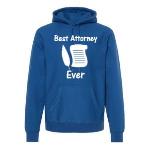 Law Clerk For Lawyer Gift Premium Hoodie