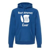 Law Clerk For Lawyer Gift Premium Hoodie