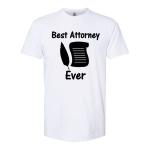 Law Clerk For Lawyer Gift Softstyle CVC T-Shirt