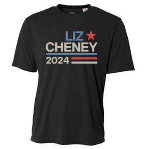 Liz Cheney For President 2024 USA Cooling Performance Crew T-Shirt