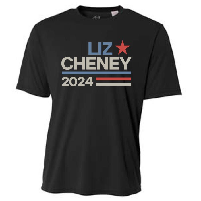 Liz Cheney For President 2024 USA Cooling Performance Crew T-Shirt