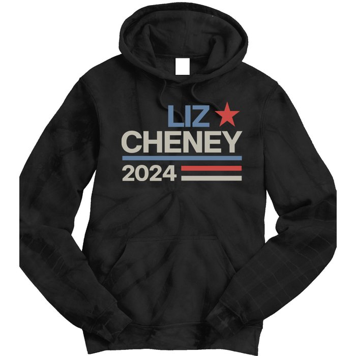 Liz Cheney For President 2024 USA Tie Dye Hoodie