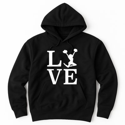 Love Cheer For Lover Cheerleader Hoodie