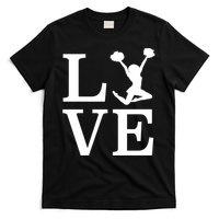 Love Cheer For Lover Cheerleader T-Shirt