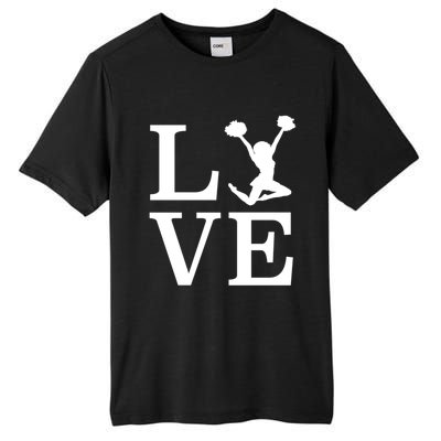 Love Cheer For Lover Cheerleader Tall Fusion ChromaSoft Performance T-Shirt