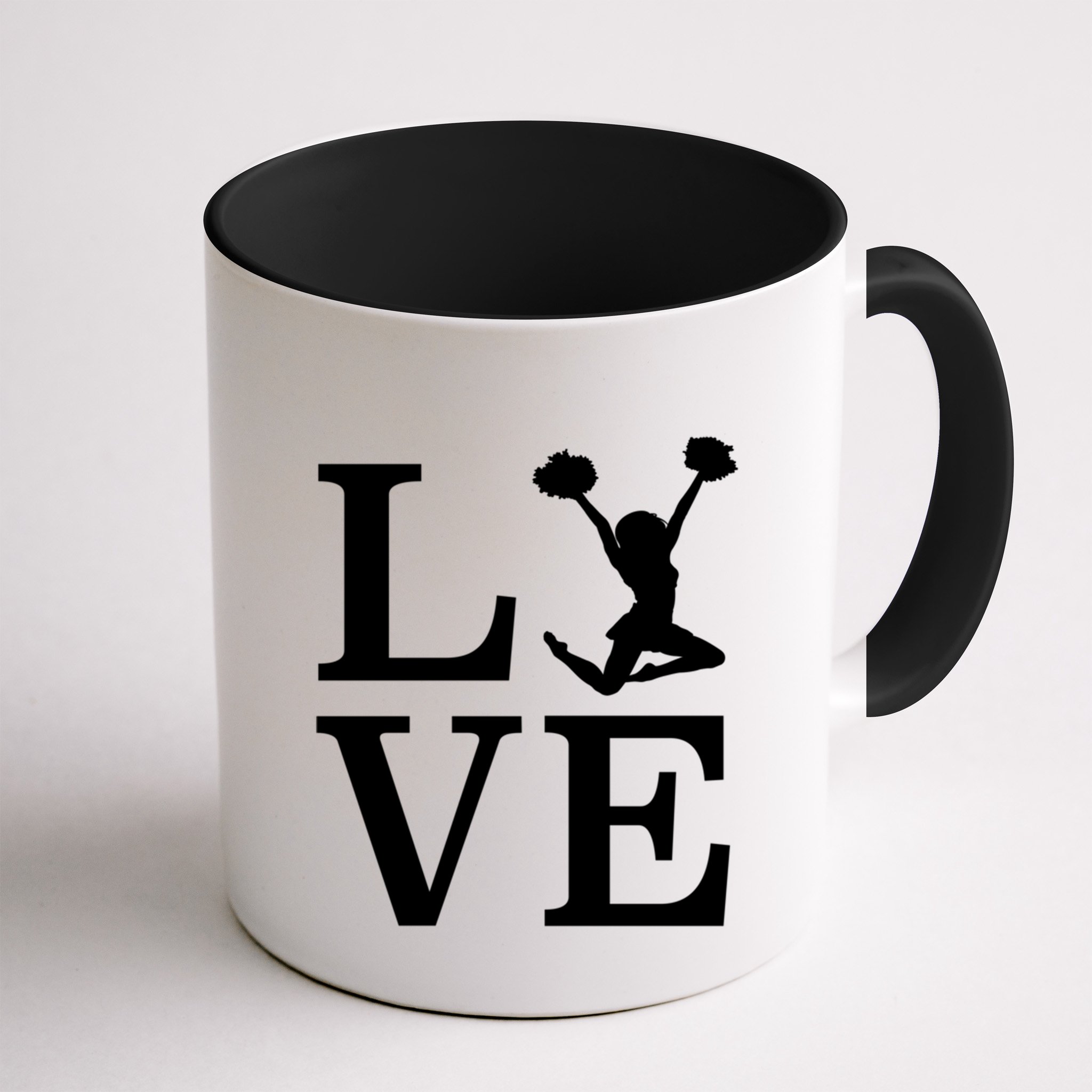 Love Cheer For Lover Cheerleader Mug