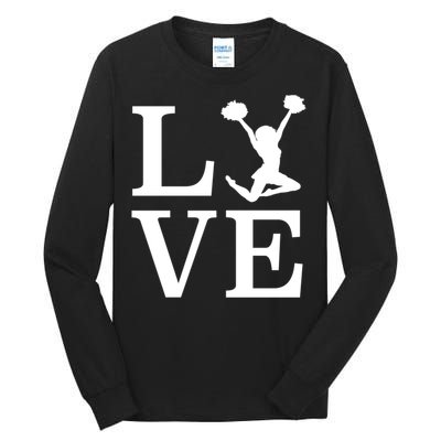 Love Cheer For Lover Cheerleader Tall Long Sleeve T-Shirt