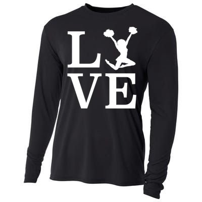 Love Cheer For Lover Cheerleader Cooling Performance Long Sleeve Crew