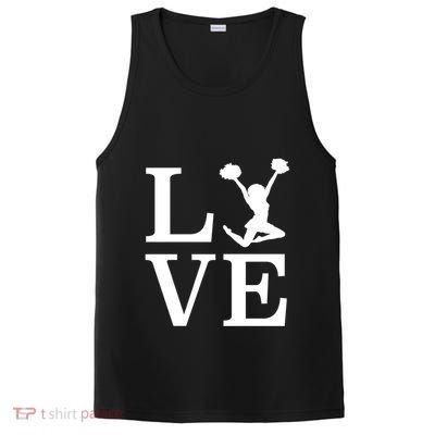 Love Cheer For Lover Cheerleader PosiCharge Competitor Tank
