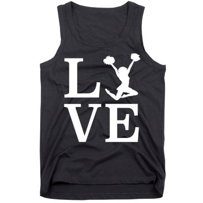 Love Cheer For Lover Cheerleader Tank Top