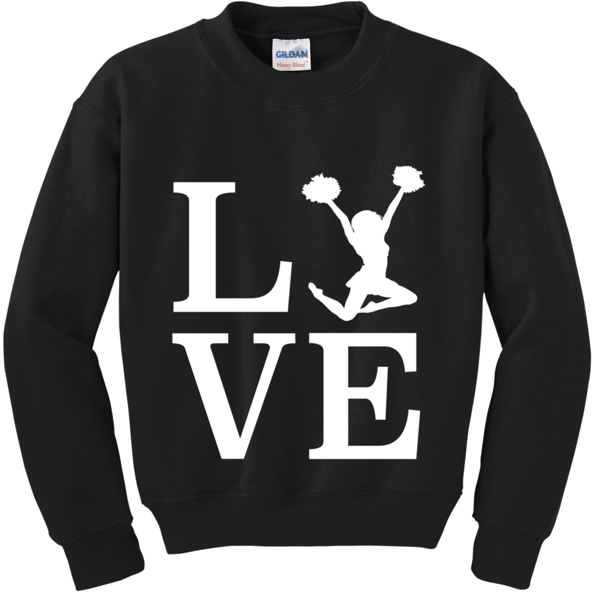 Love Cheer For Lover Cheerleader Kids Sweatshirt