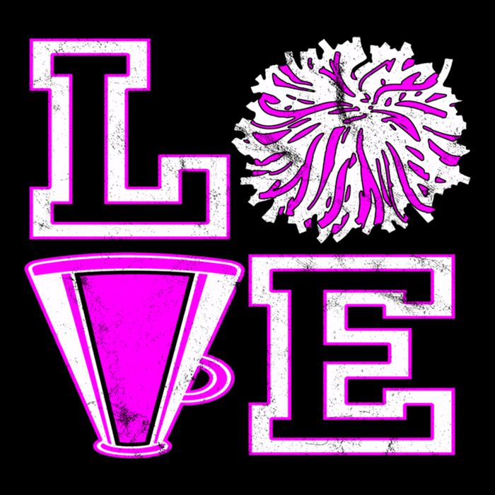 Love Cheer For N Cheerleader Gift Doggie Tank