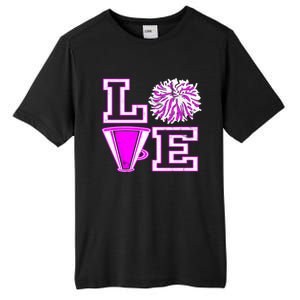 Love Cheer For N Cheerleader Gift Tall Fusion ChromaSoft Performance T-Shirt