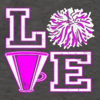 Love Cheer For N Cheerleader Gift Vector Backpack