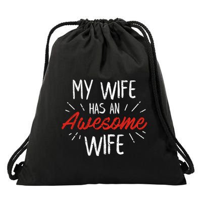Lesbian Couple Funny Cute Valentines Day Gift Drawstring Bag