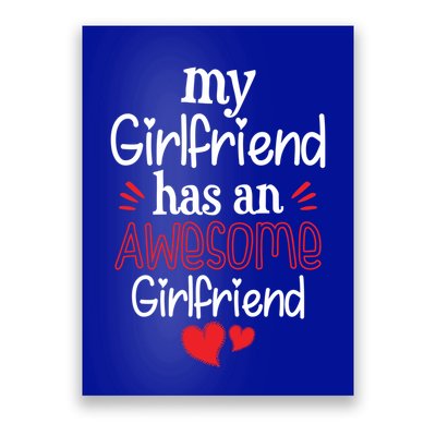 Lesbian Couple Funny Cute Valentines Day Gift Cute Gift Poster
