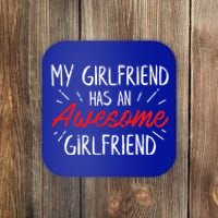 Lesbian Couple Funny Cute Valentines Day Gift Cool Gift Coaster