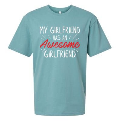 Lesbian Couple Funny Cute Valentines Day Gift Cool Gift Sueded Cloud Jersey T-Shirt