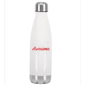 Lesbian Couple Funny Cute Valentines Day Gift Cool Gift Stainless Steel Insulated Water Bottle