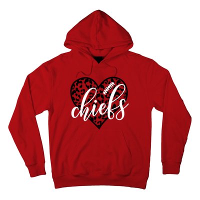 Love Chiefs Football Cool Kansas City Design Hoodie