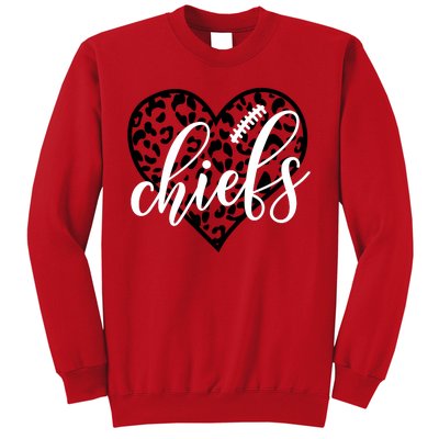 Love Chiefs Football Cool Kansas City Design Sweatshirt