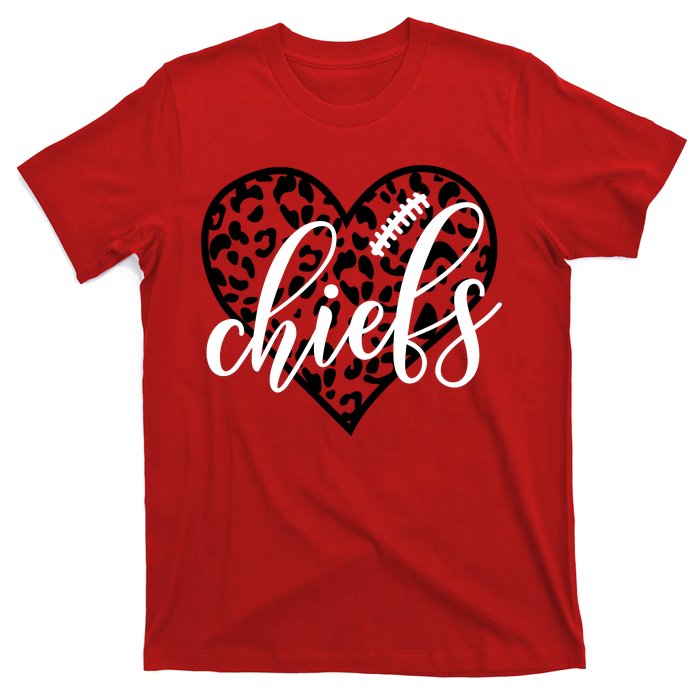 Love Chiefs Football Cool Kansas City Design T-Shirt