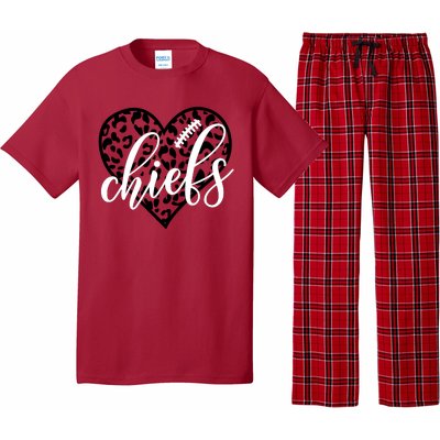 Love Chiefs Football Cool Kansas City Design Pajama Set