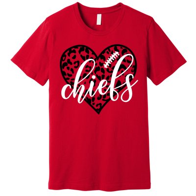 Love Chiefs Football Cool Kansas City Design Premium T-Shirt