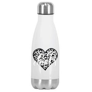 Love Chiefs Football Cool Kansas City Design Stainless Steel Insulated Water Bottle