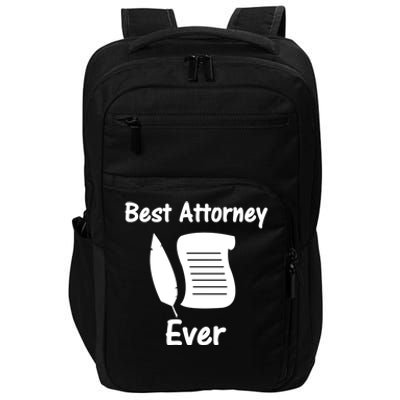 Law Clerk For Lawyer Gift Impact Tech Backpack