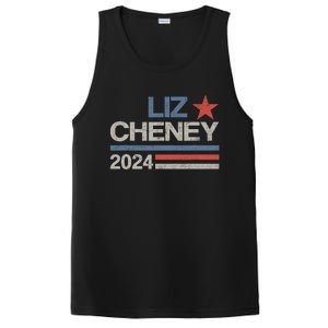 Liz Cheney For President 2024 Usa Election Liz 24 PosiCharge Competitor Tank