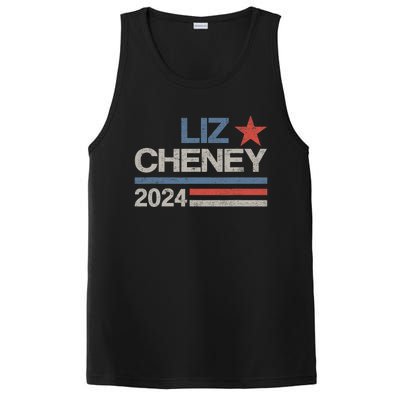 Liz Cheney For President 2024 Usa Election Liz 24 PosiCharge Competitor Tank