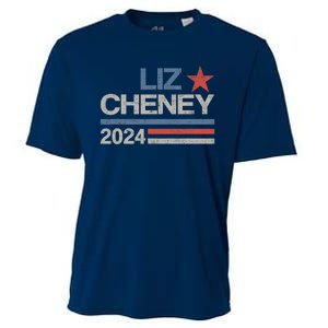 Liz Cheney For President 2024 Usa Election Liz 24 Cooling Performance Crew T-Shirt