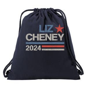 Liz Cheney For President 2024 Usa Election Liz 24 Drawstring Bag