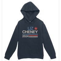 Liz Cheney For President 2024 Usa Election Liz 24 Urban Pullover Hoodie