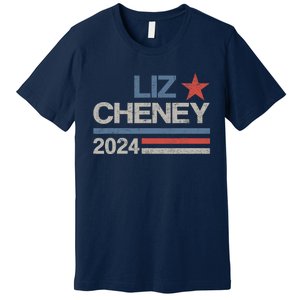 Liz Cheney For President 2024 Usa Election Liz 24 Premium T-Shirt