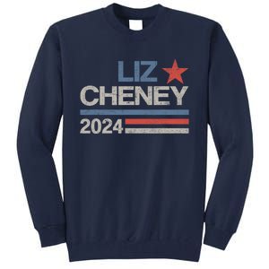 Liz Cheney For President 2024 Usa Election Liz 24 Tall Sweatshirt