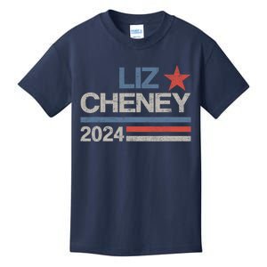 Liz Cheney For President 2024 Usa Election Liz 24 Kids T-Shirt