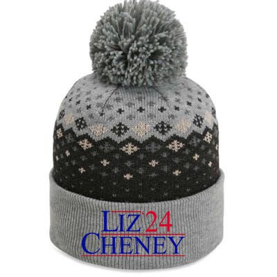 Liz Cheney For President 2024 USA The Baniff Cuffed Pom Beanie