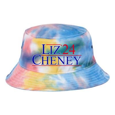 Liz Cheney For President 2024 USA Tie Dye Newport Bucket Hat