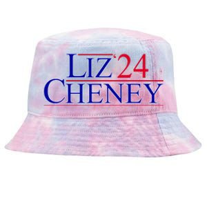 Liz Cheney For President 2024 USA Tie-Dyed Bucket Hat