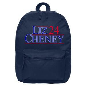 Liz Cheney For President 2024 USA 16 in Basic Backpack