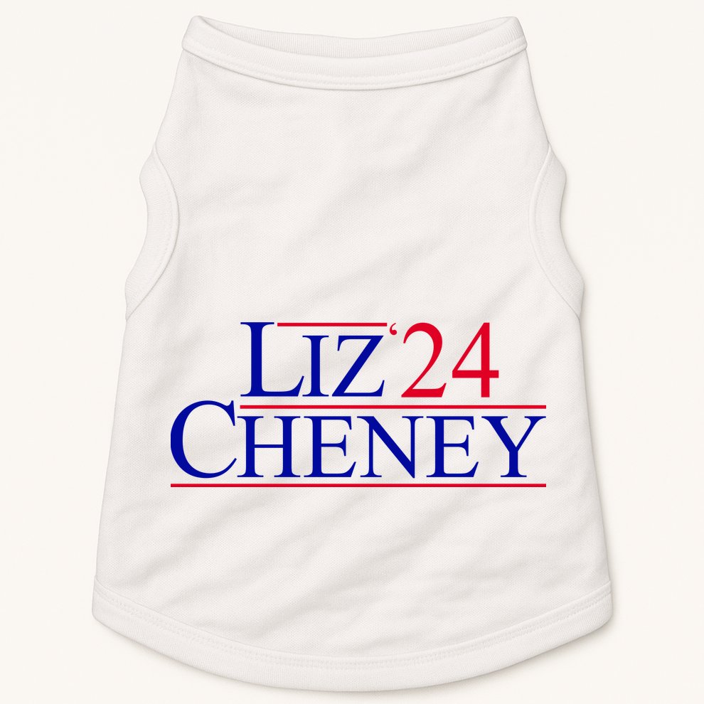 Liz Cheney For President 2024 USA Doggie Tank