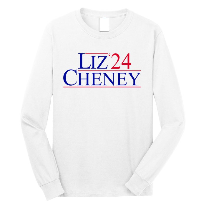 Liz Cheney For President 2024 USA Long Sleeve Shirt