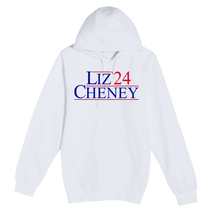 Liz Cheney For President 2024 USA Premium Pullover Hoodie